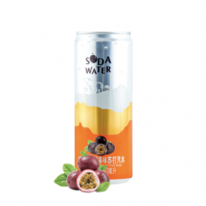 BBY Sparkling Water Passion Fruit Flavor 6pk- 330ml/ea